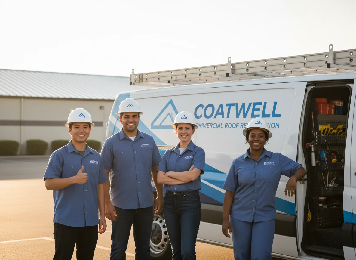 Commercial roof coating company in Clifton, ID